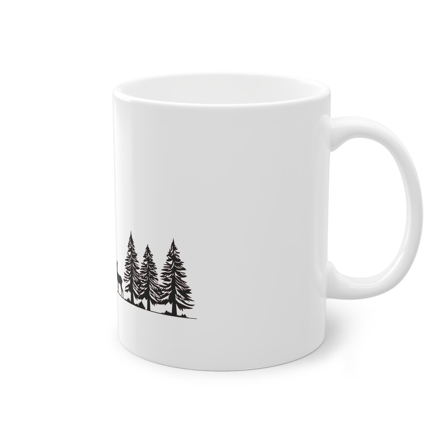 Tasse - Hochsitz im Wald - Rehbock