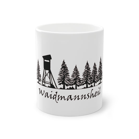 Tasse - Hochsitz im Wald - Waidmannsheil