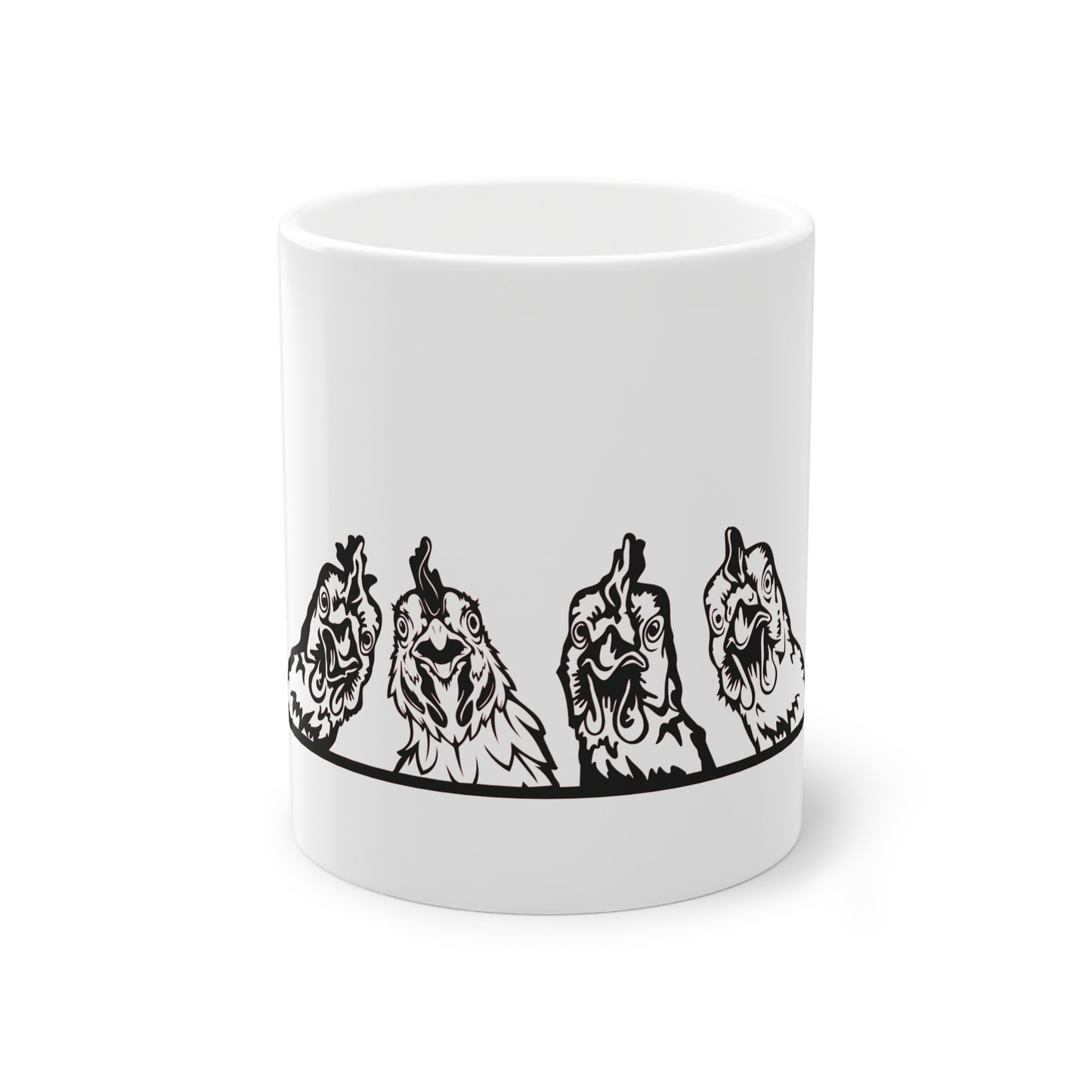 Tasse - Huhn Neugierig 2