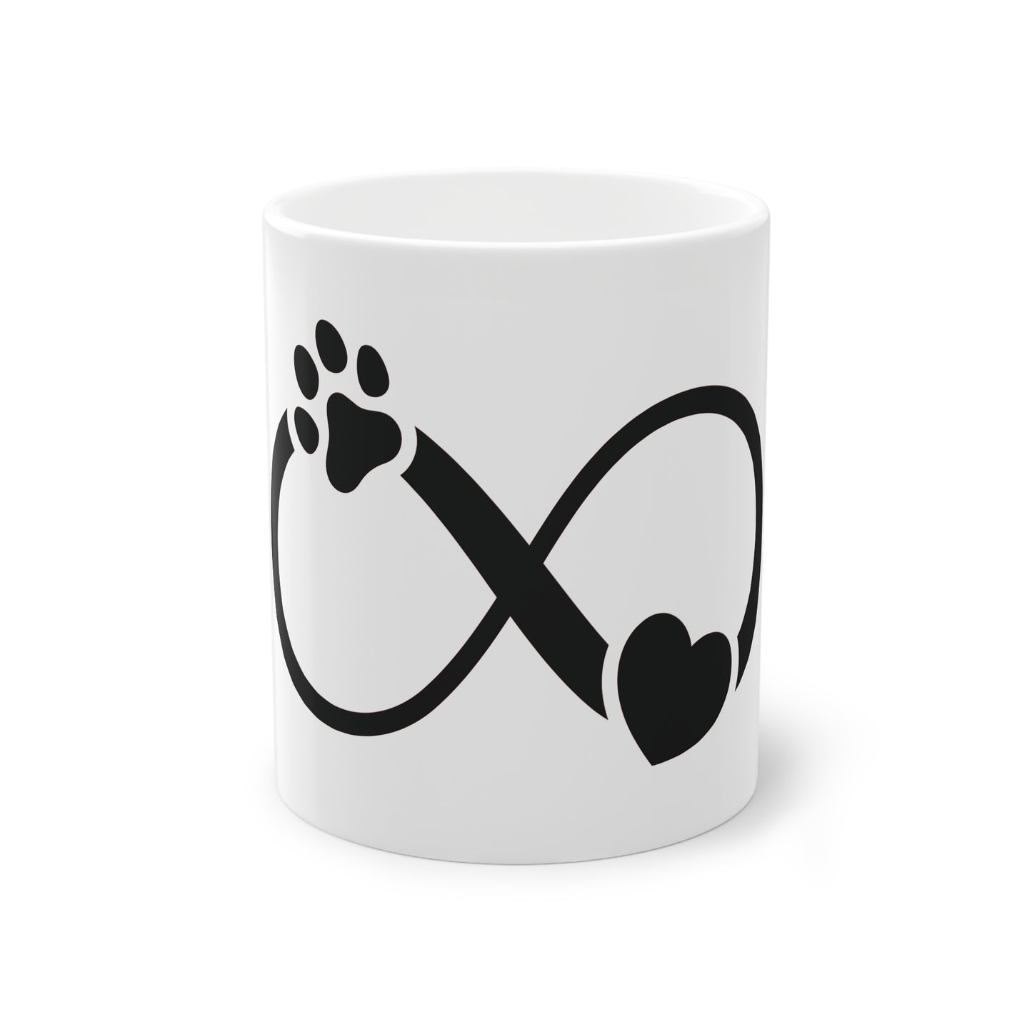 Tasse - Hundepfote mit Herz 3