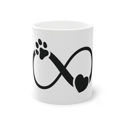 Tasse - Hundepfote mit Herz 3