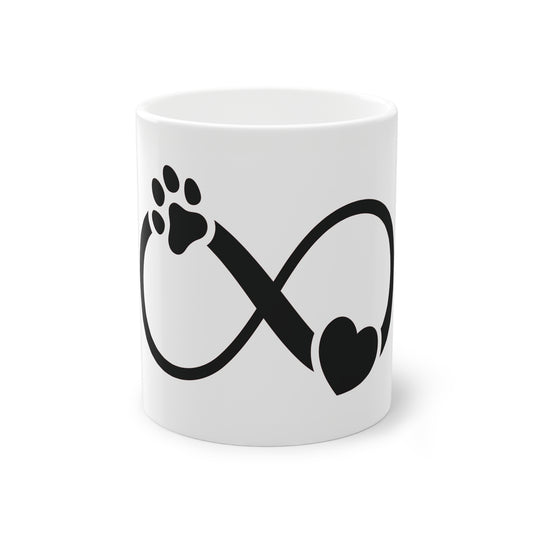 Tasse - Hundepfote mit Herz 3